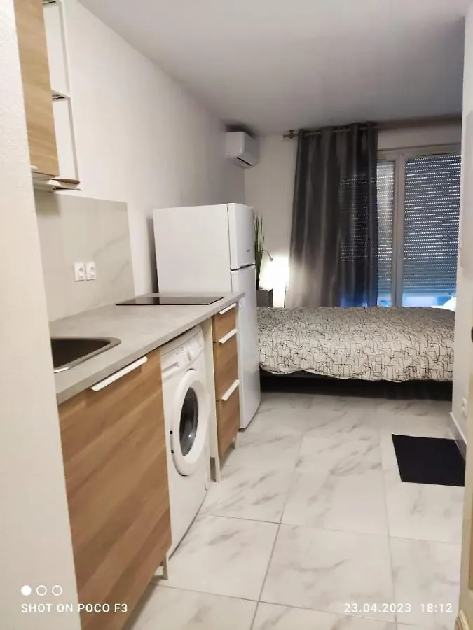 Apartment Studio Riqier Nice France